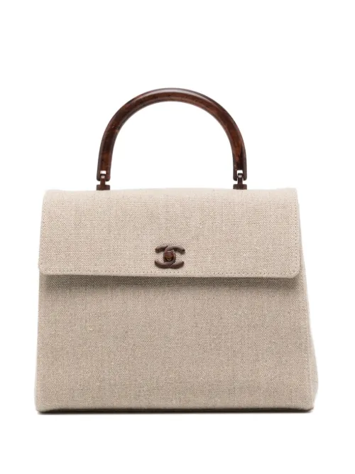Sac Kelly médium à rabat (2001) - CHANEL Pre-Owned - Modalova
