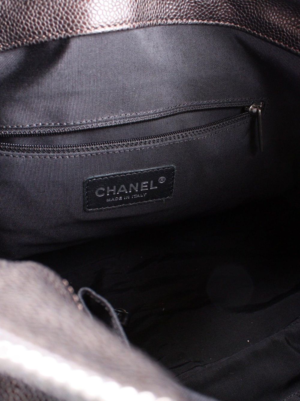 CHANEL 2010 stitched-CC shoulder bag Women