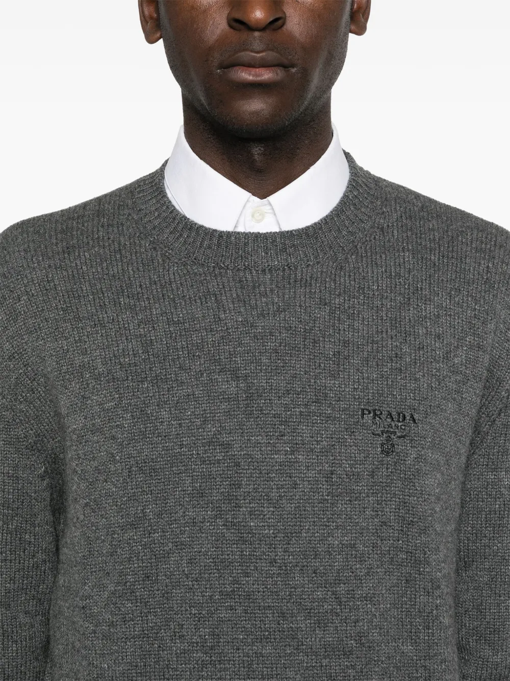 Prada Kasjmier trui Grijs