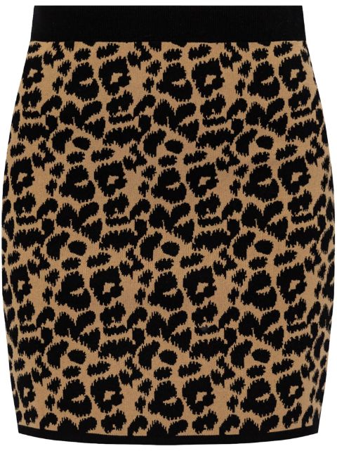 Max Mara Domizia leopard-print skirt Women