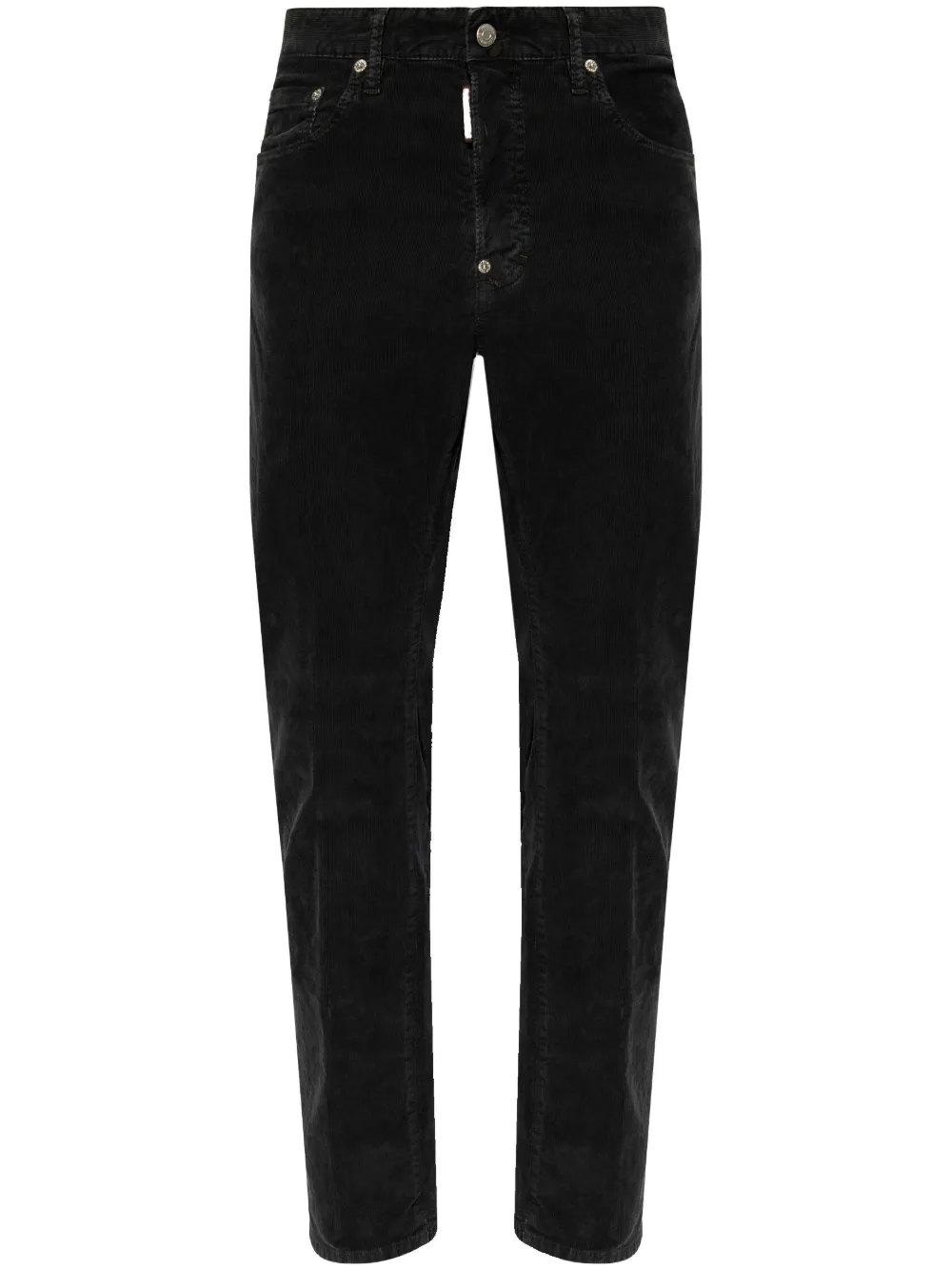 Dsquared2 Corduroy Slim-cut Jeans In Black