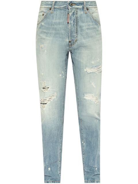 DSQUARED2 ripped slim-cut jeans Men