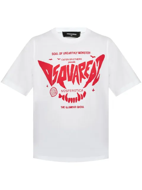 DSQUARED2 logo-print cotton T-shirt Women