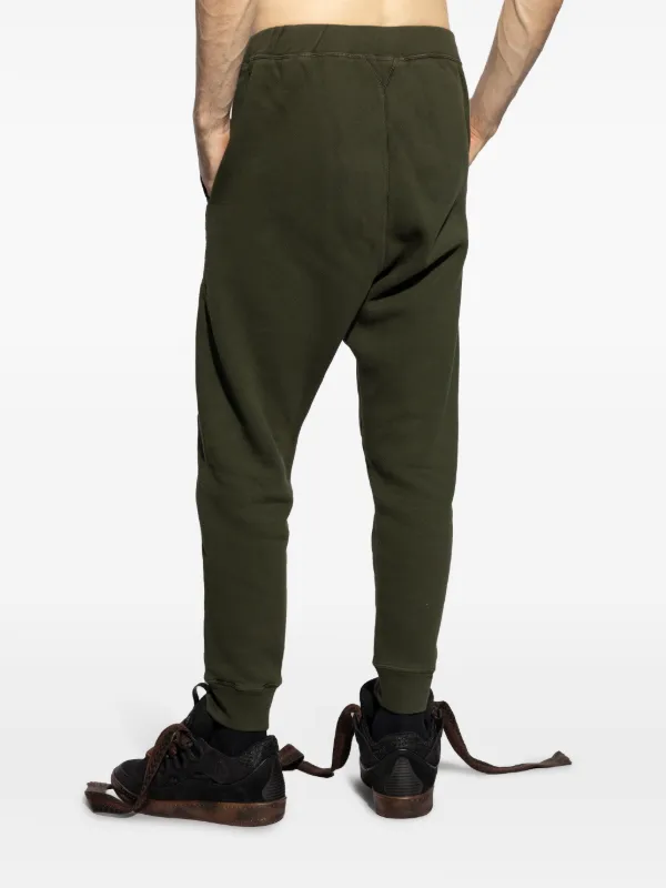 新品　salsation Crotch Pants DARK GREEN green drop crotch men's pants | Haruco-vert