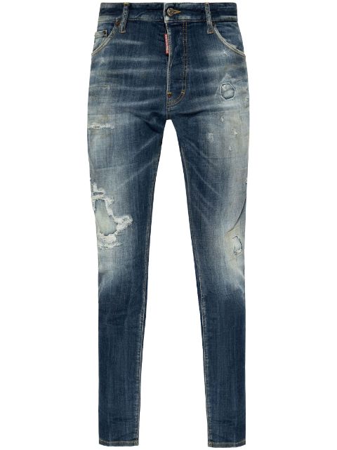 DSQUARED2 distressed slim-cut jeans Men