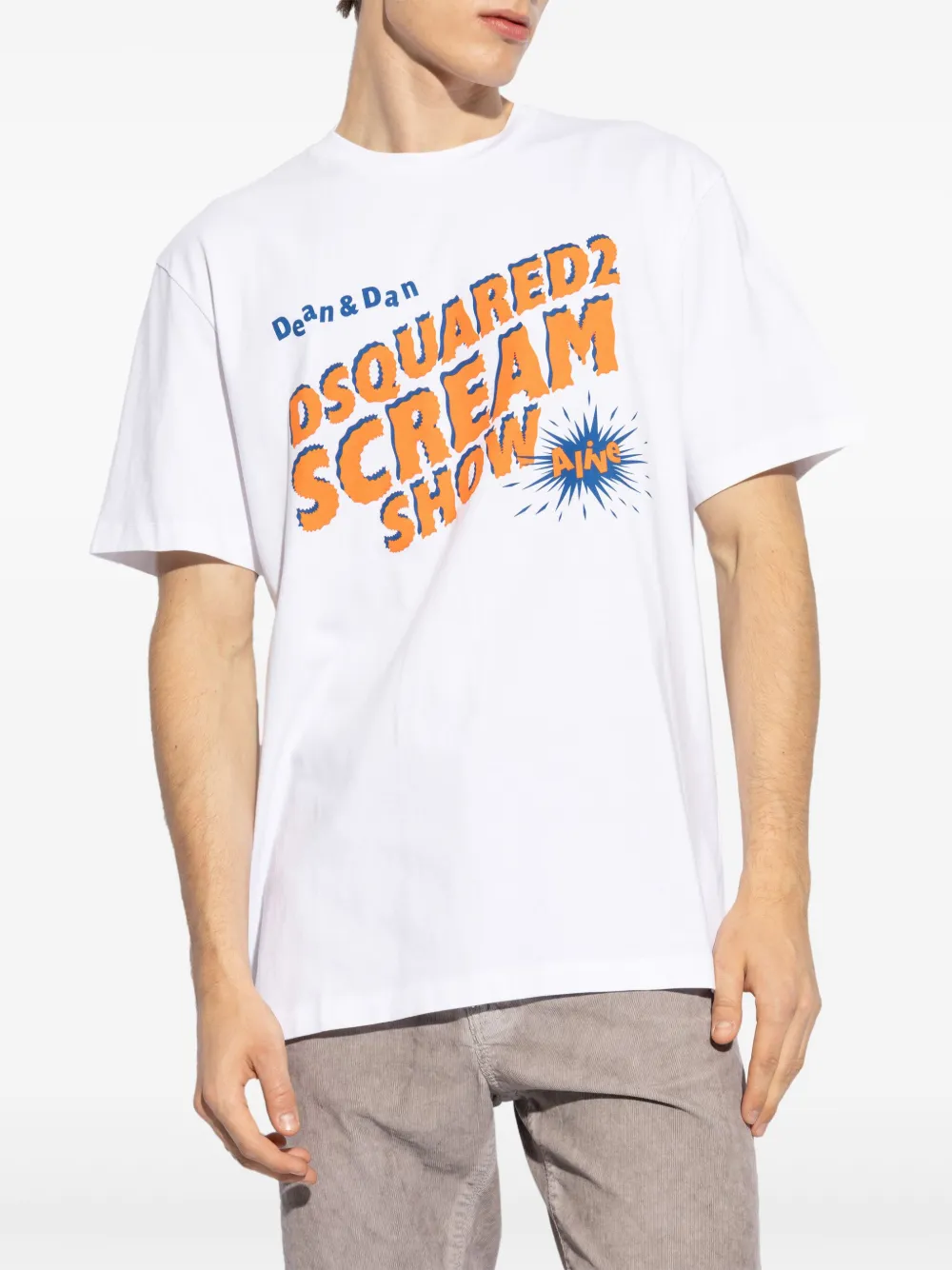 DSQUARED2 Katoenen T-shirt Wit