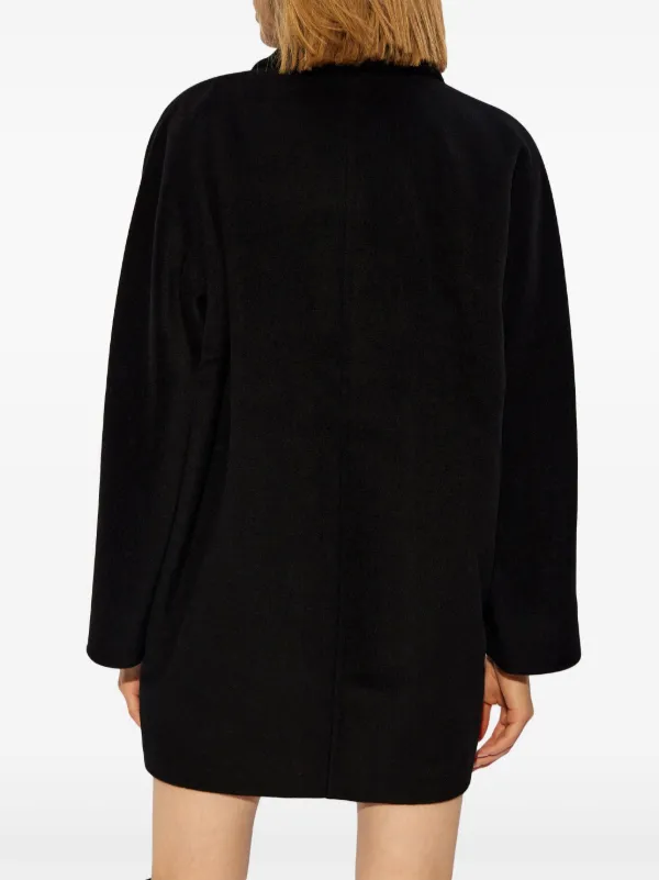Max Mara Rebus double-breasted Coat | Black | FARFETCH