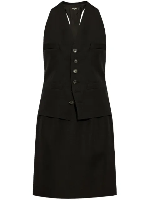 DSQUARED2 V-neck wool dress Women