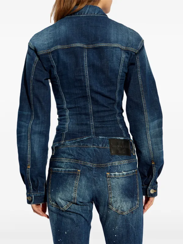 DSQUARED2 デニムジャケット | ブルー | FARFETCH JP