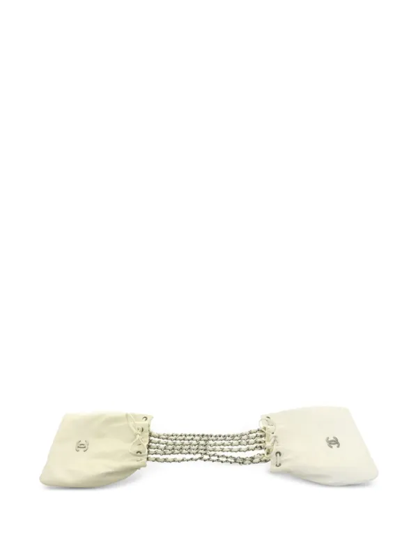 CHANEL デュアルツインミニバッグ Chanel Twin Red Leather Double Mini Classic Crossbody Bag