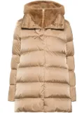 Herno layered puffer coat - Neutrals