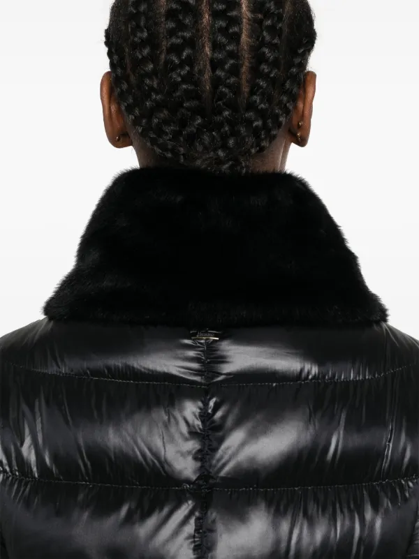 Herno faux-fur Quilted Down Jacket | Black | FARFETCH Herno faux-fur Quilted Down Jacket | Black | FARFETCH