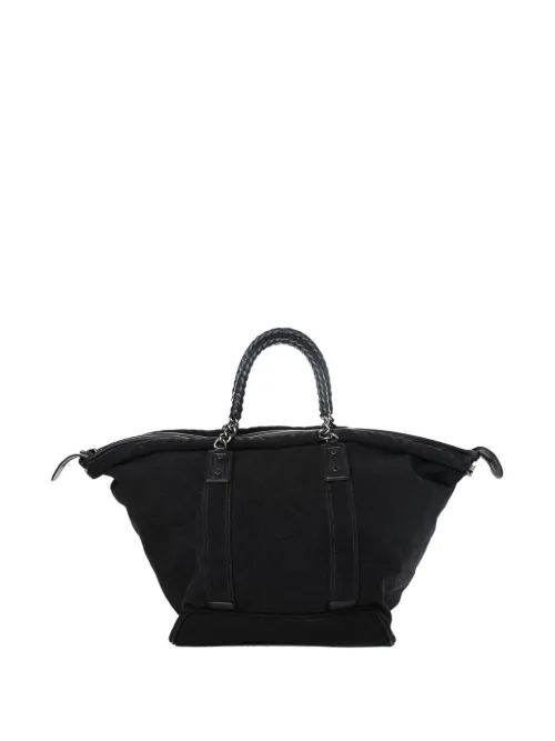 Grand sac de voyage matelassé (2015) - CHANEL Pre-Owned - Modalova