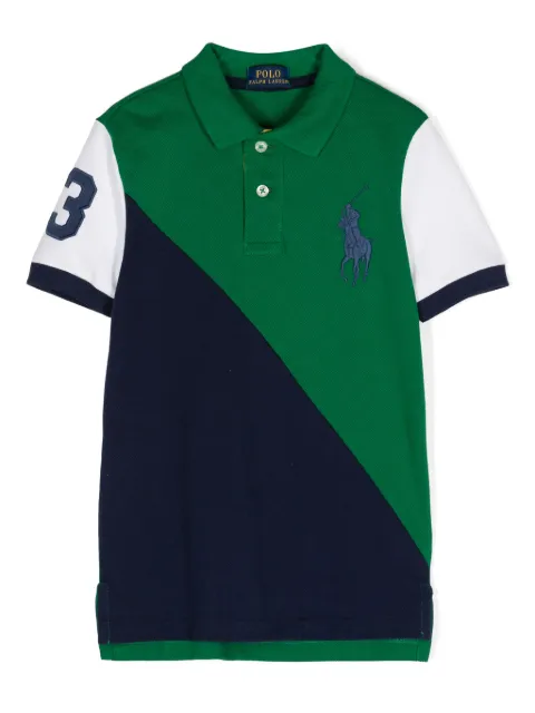 POLO RALPH LAUREN KIDS Polo Pony cotton polo shirt