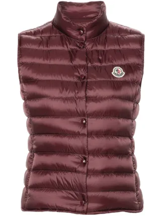 定価約15万★MONCLER★LIANE GILET★ワッペン ダウンベスト★赤 定価約15万☆MONCLER☆LIANE GILET☆ワッペン ダウンベスト☆赤 【公式