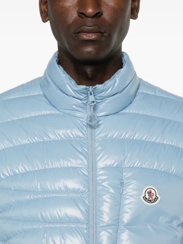 Moncler Leveche Padded Jacket Blue FARFETCH AE