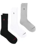 Polo Ralph Lauren Polo Pony-motif socks (pack of three) - Black