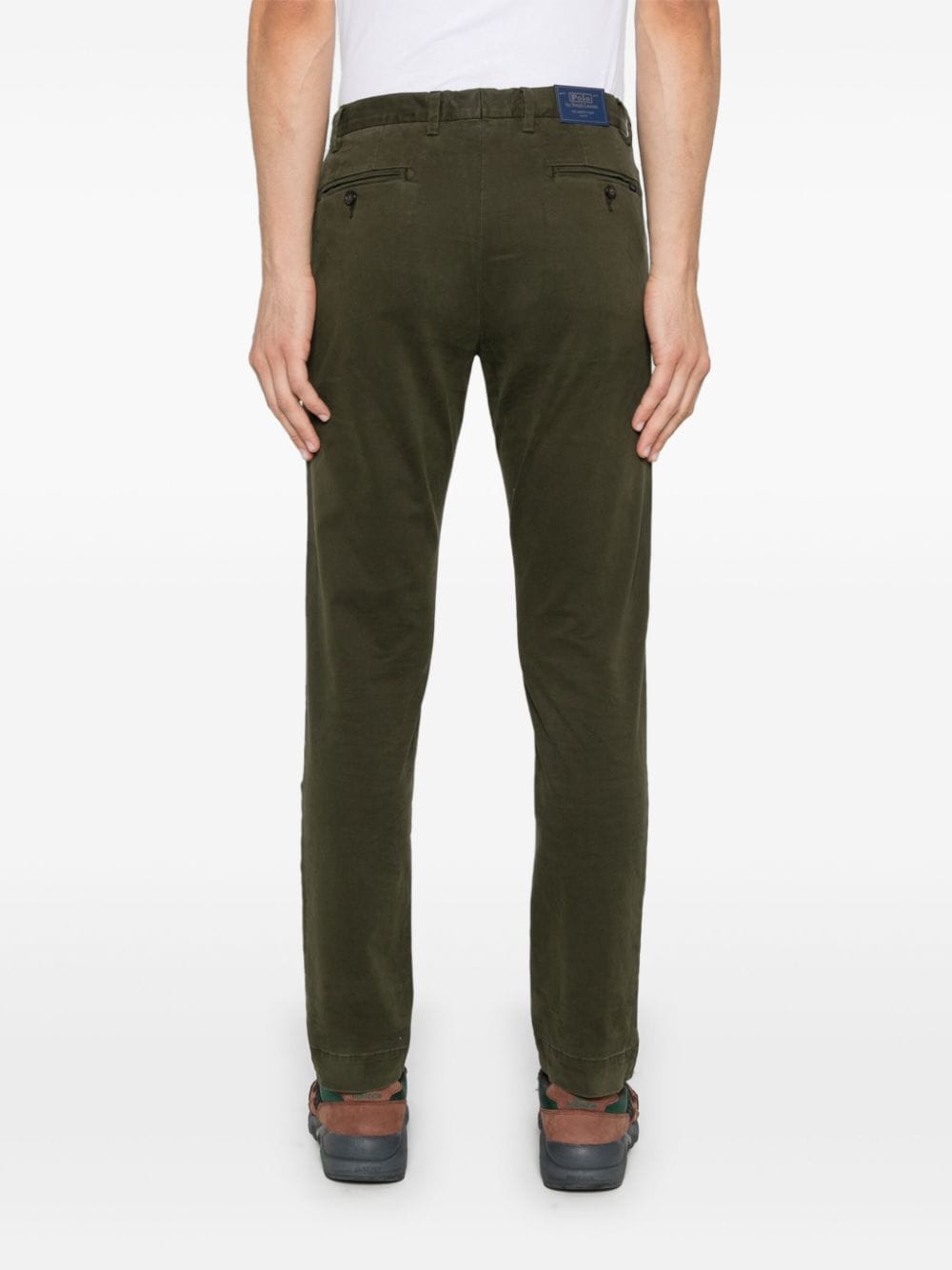 Shop Polo Ralph Lauren Jarret Trousers In Green