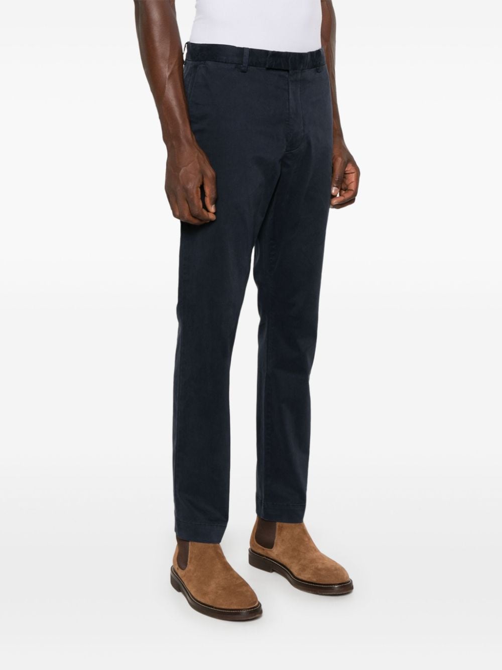 Shop Polo Ralph Lauren Jarrett Chinos In Blau