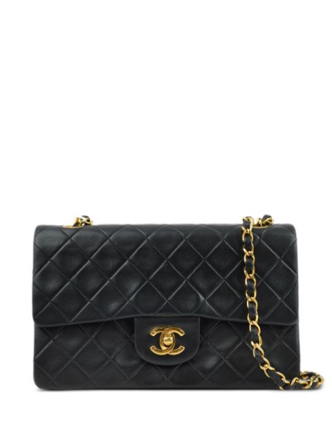 HOT SALE CHANEL 1998 small Double Flap shoulder bag Women