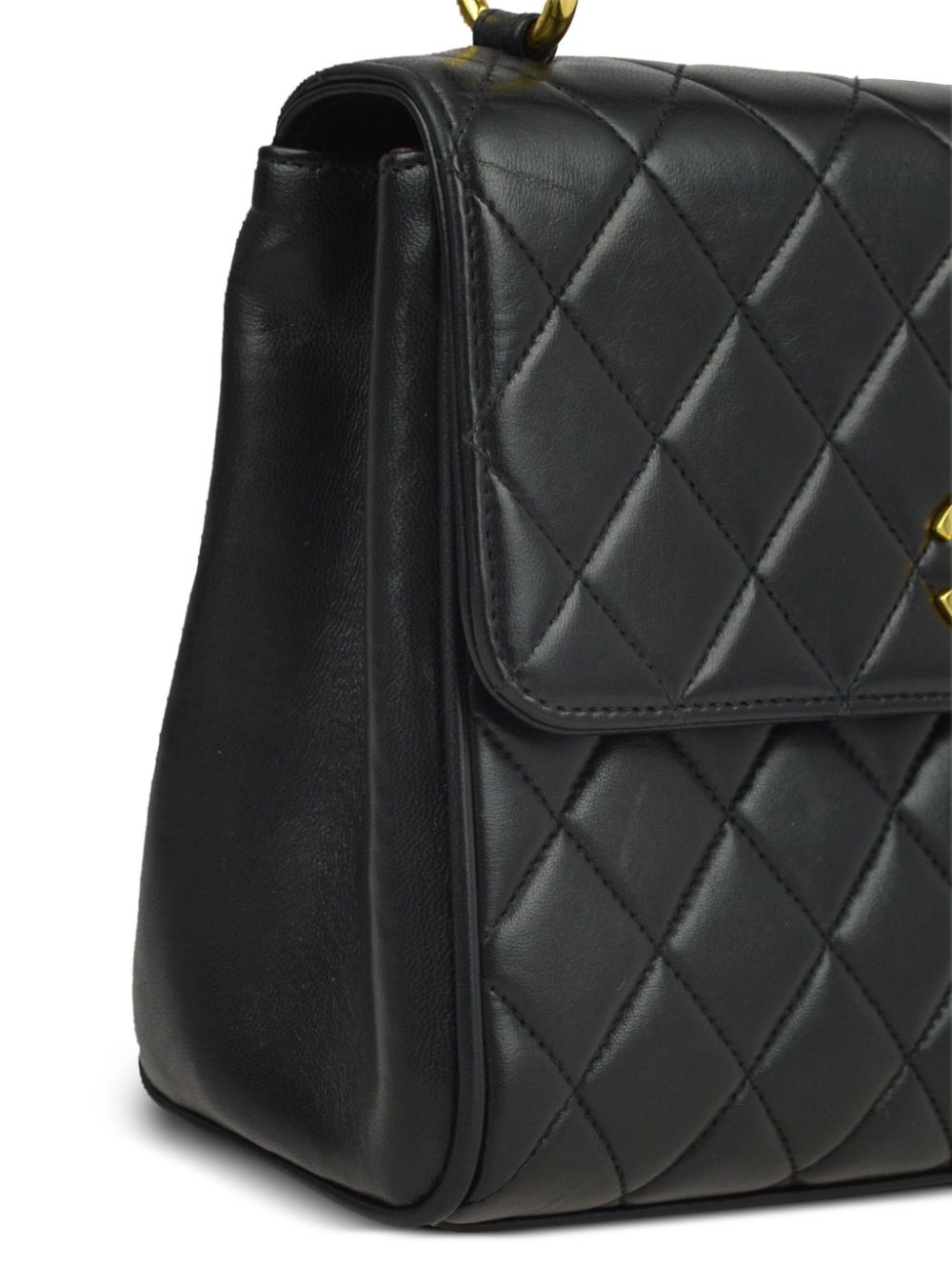 CHANEL 1997 CC turn-lock diamond-quilted handbag Women