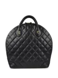 CHANEL Pre-Owned 1998 diamond-quilted double CC handbag - Black