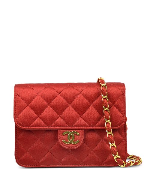 CHANEL 1985-1990s mini square Classic Flap shoulder Women