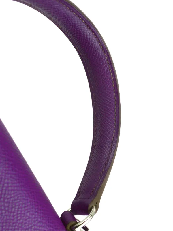 Hermès Pre-Owned 2010 Kelly Retourne 25 two-way Handbag | Purple