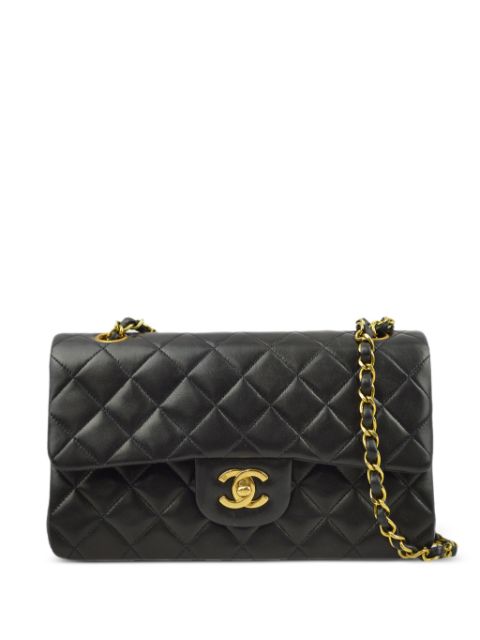 HOT SALE CHANEL 1995 small Double Flap shoulder bag Women