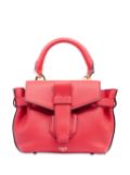 Lancel Charlie leather mini handbag - Red