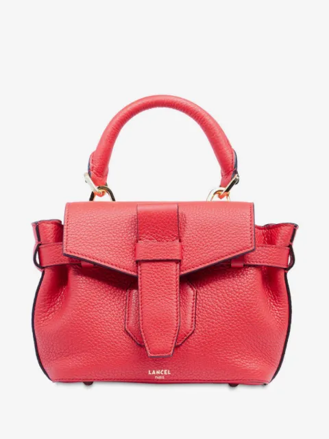 Lancel Charlie leather mini handbag