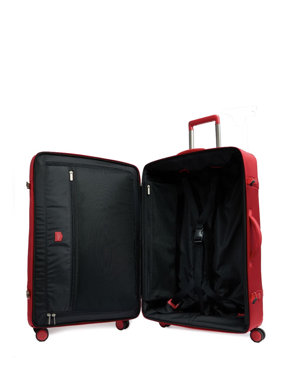 Shop Lancel Large Neo Partance De  Suitcase In Red