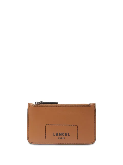 Lancel tarjetero con logo estampado