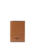 Lancel tri-fold leather wallet - Brown