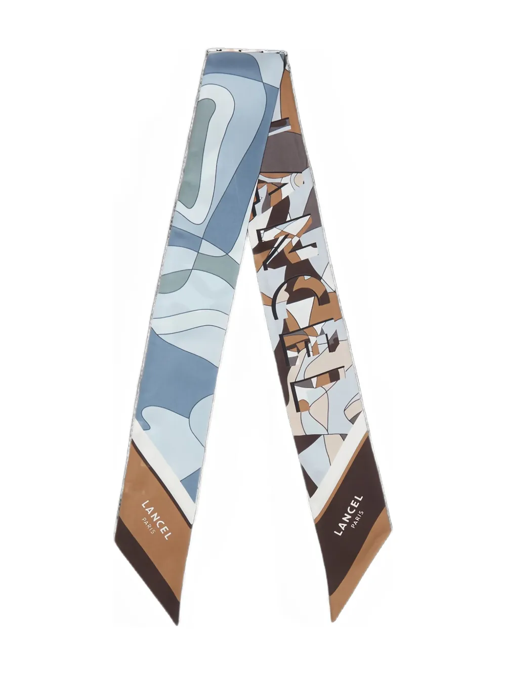 Lancel Puzzle scarf - Blu