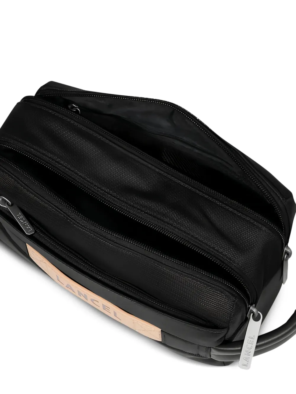 Lancel Toilettas met rits Zwart