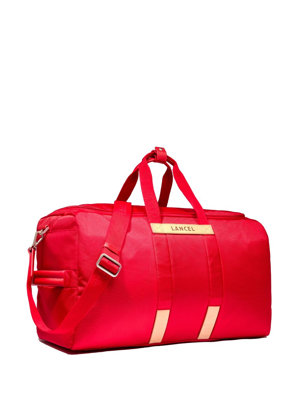 Shop Lancel Neo Partance De  Weekender Bag In Red