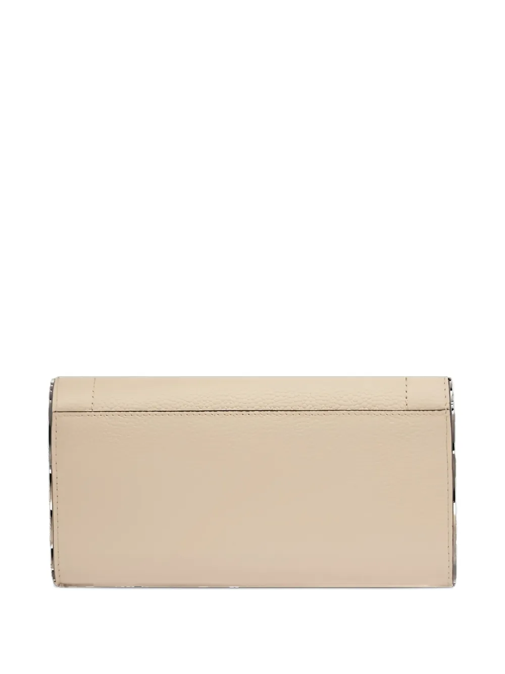 Lancel Ninon Flap-closure Leather Wallet In Brown
