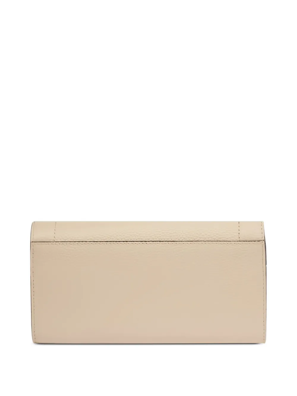 Lancel Ninon leren portemonnee met omslag - Beige