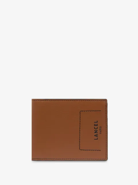 Lancel 8cc bi-fold leather wallet