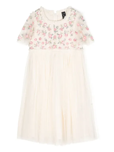 NEEDLE & THREAD KIDS Shimmer Ditsy tulle dress