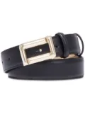 Lancel Angele leather belt - Black