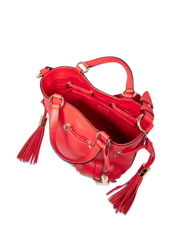 Lancel Premier Flirt バケットバッグ S | レッド | FARFETCH JP