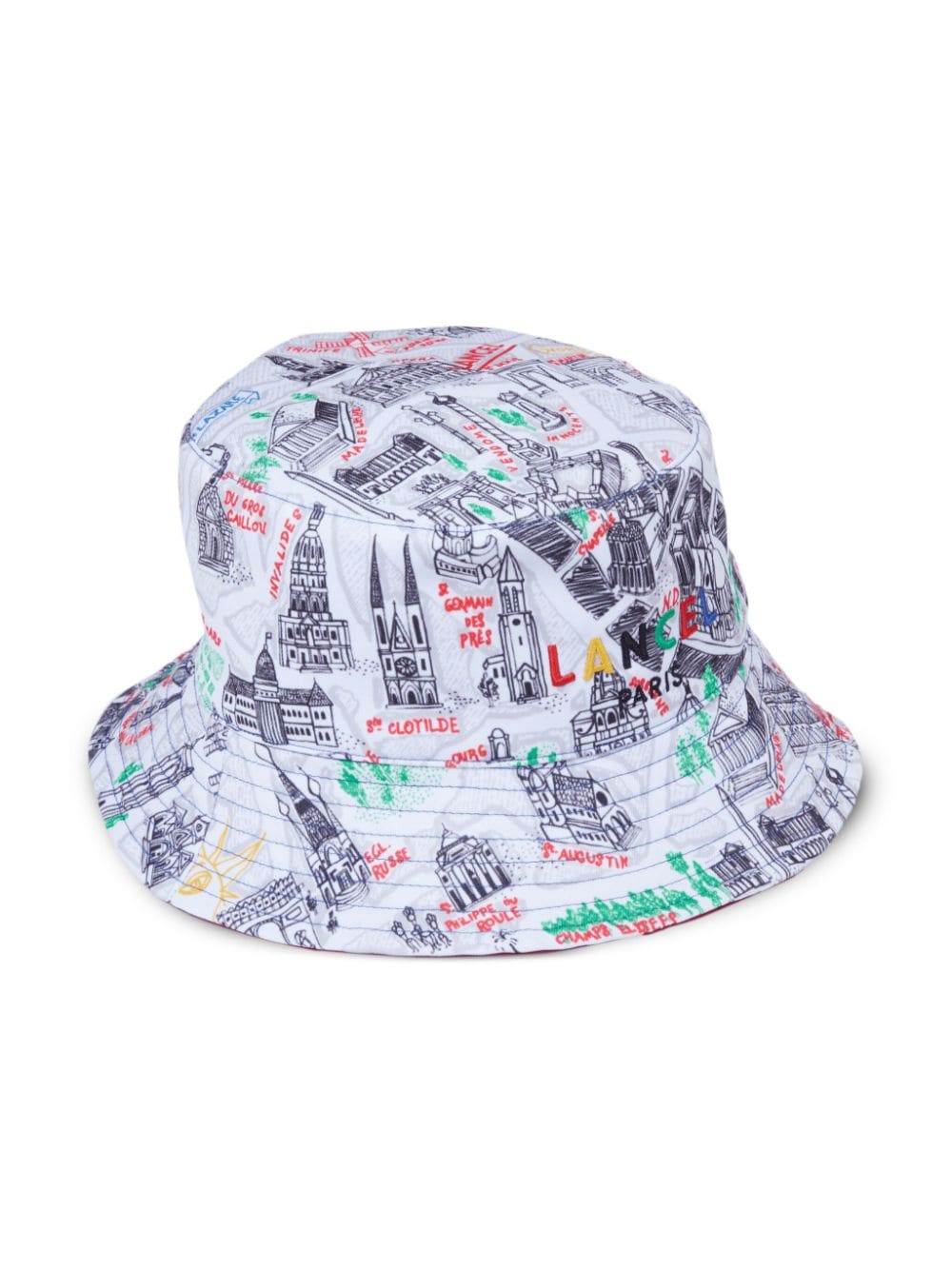 Lancel JO 24 bucket hat - Wit