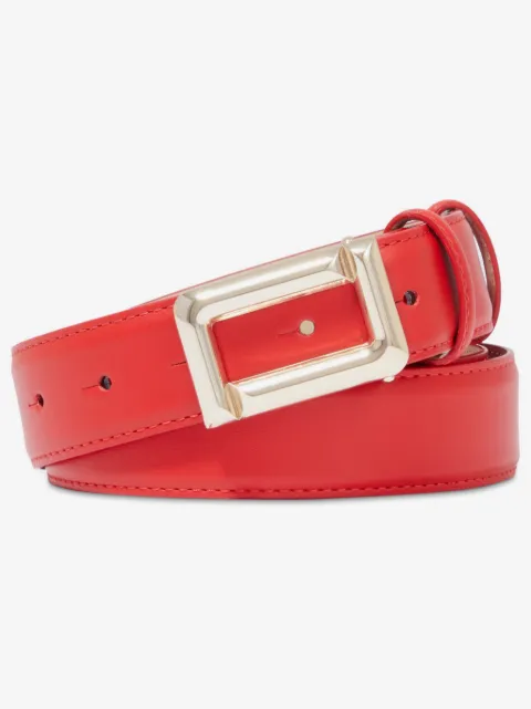 Lancel Angele leather belt 