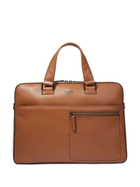 Max de Lancel leather briefcase