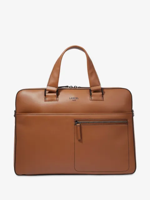 Lancel Max de Lancel leather briefcase