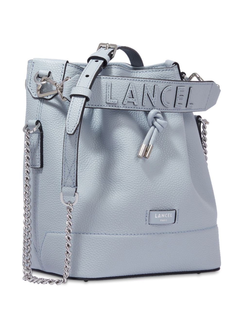 Lancel Leren bucket-tas Blauw