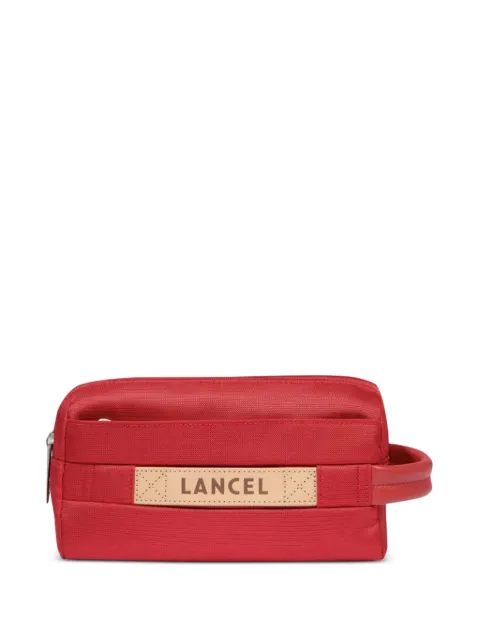 Lancel zip-closure toilet pouch
