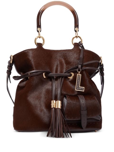 Lancel medium Premier Flirt leather bucket bag